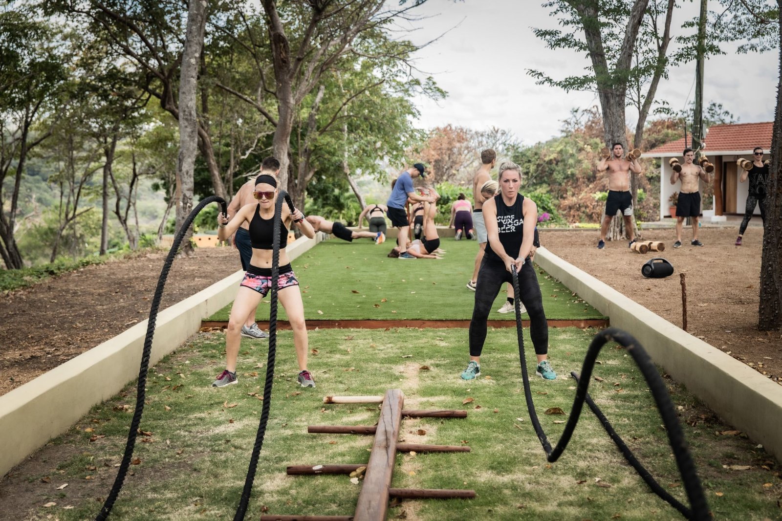 Morning workout, Nicaragua