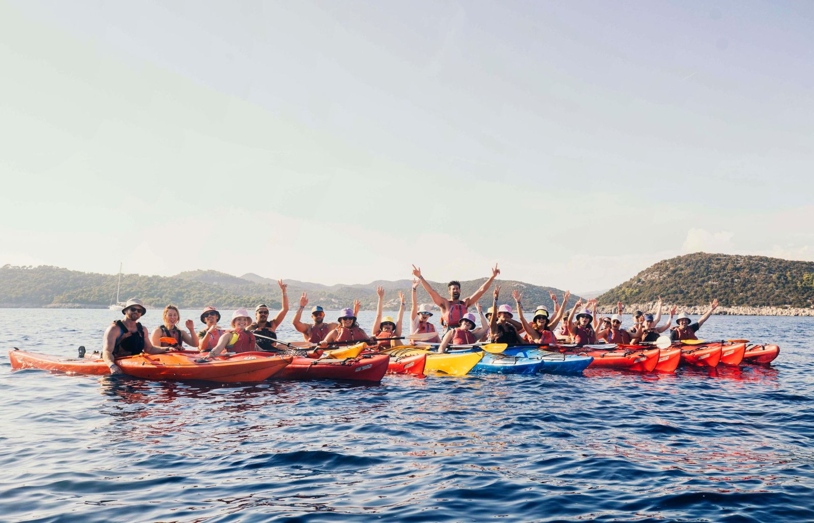 Kayak fleet, Croatia