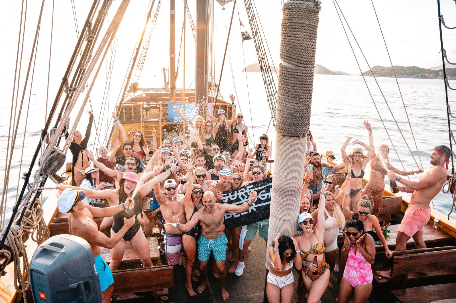 Boat day, Croatia