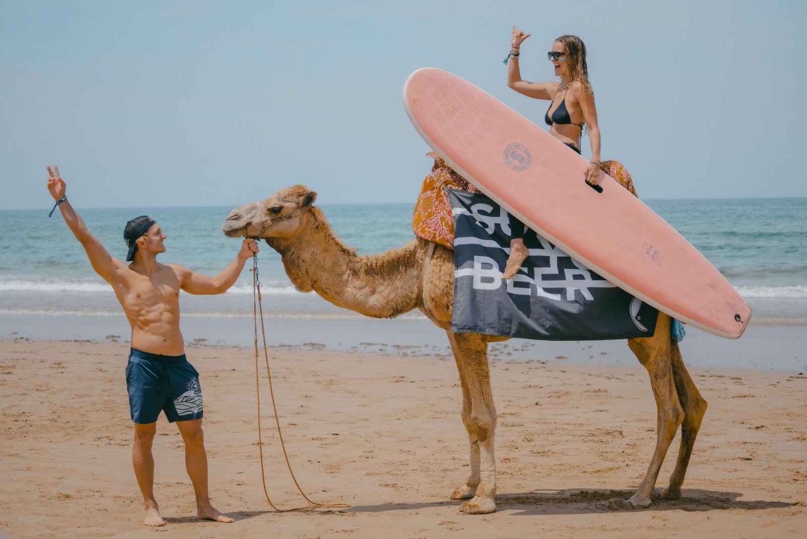 Surf meets Sahara, Morocco