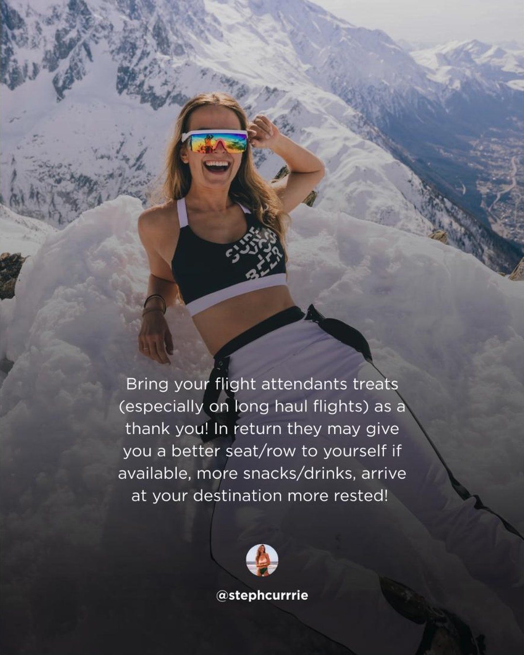 Travel hack from @stephcurrrie
